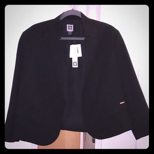 NWT Anne Klein Black Blazer Size XL